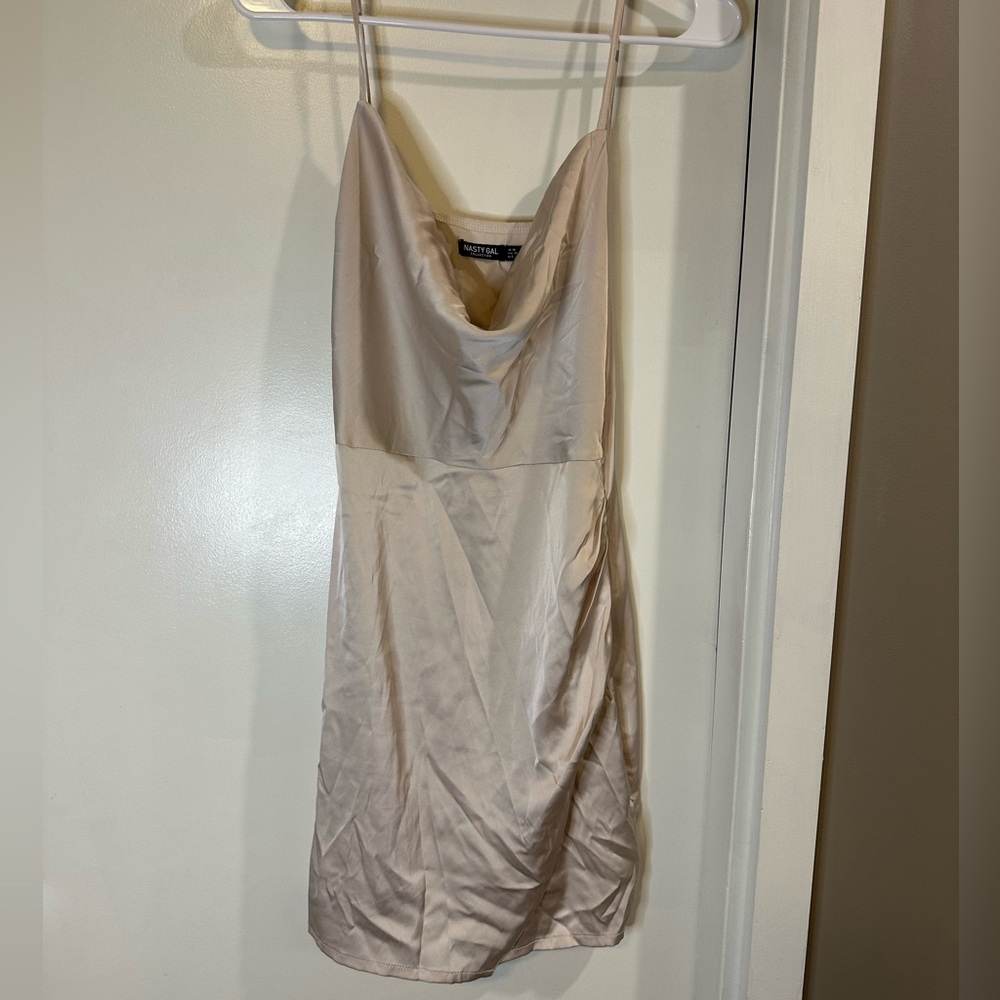 Satin Mini Dress